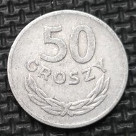 *P[0210] POLSKA 50 groszy 1972 Polska Rzeczpospolita Ludowa Orzeł heraldyka