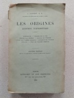 Jean Guibert Les Origines Questions d'apologetique 1910 APOLOGETYKA