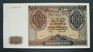 100 złotych 1941 pierwsza seria A 2237155