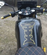 Tank Pad PROGRIP Obwódka GOLD + Gratis MOTUL