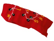 ZOOFARI sweterek ŚWIĄTECZNY czerwony sweter ubranko dla psa NOWE 40