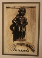 BRUKSELA - BRUXELLES, BRUSSEL: Mannken Pis, BELGIA, BELGIEN - CZYSTA