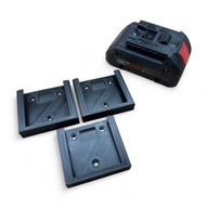 Uchwyt wieszak 3 szt. na akumulator baterie do Bosch Pro Professional 18V