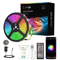 Taśma LED 5M RGB 5050 Bluetooth APLIKACJA MOBILNA