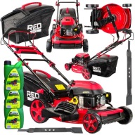 Kosiarka Spalinowa 7KM z Napędem 60L, System 8w1 + Olej i Noże