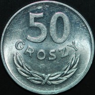 50 groszy 1949 Al - ładny egzemplarz