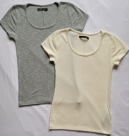 ABERCROMBIE&FITCH bluzka KOMPLET 2szt S