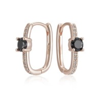 Kolczyki GF129 585RG Gold Franko - Pokryte 14 karatowym złotem próby 585