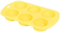 Silikonowa forma do lodu - kostki lodu w kształcie cytryny