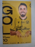 Zdjęcie 10x15 autograf Ekstraklasa Widzew Łódź sezon 25/26 Gol Fran Alvarez