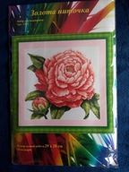 Haft krzyżykowy_Zestaw (wzór+mulina+kanwa+igła)