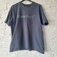 T-shirt Kamuflage rozm. L granatowa