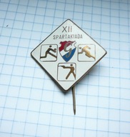 Odznaka XII Spartakiada jednostek MSW