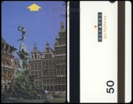 KTP - POLSKA # ALCATEL # Antwerpia fontanna Brabo 50 # 1991 # Ćw 43P