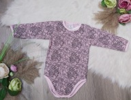 Body różowe koronka Gamex 80