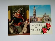 POMPEJE, Obraz Matki Bożej Pompejańskiej, Włochy - pocztówka