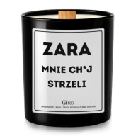 Świeca Świeczka Zara Mnie Ch*j Strzeli Prezent Dla Kolegi Koleżanki Z pracy