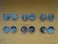 FROMBORK _Złota Polska x6_ medal moneta _komplet_ w kapslu NOWE piękne