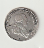 1/12 Talara 1803 Saksonia Friedrich August III ladny stan