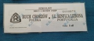 Bilet Ruch Chorzów - Benifica Lizbona