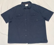 koszula męska jeans 2XL GEORGE koł 48 cm krótki rękaw wymiary podanw opisie