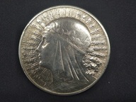 10 złotych "głowa kobiety" 1932 (79)