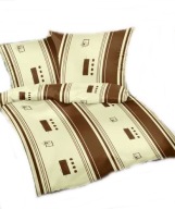 pościel bawełna lux 160x200 + 2x70x80 guzik B 174-2 b-x