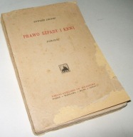 PRAWO SZPADY I KRWI Edward Ligocki /1927