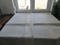 LNIANY ELEGANCKI OBRUS ADAMASZEK MEDALIONY KWIATOWE RÓŻE SZLAK 155x173 J