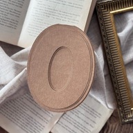 Baza do kartki 0 – zestaw + 3 wzorniki – papier kraft – handmade prezent