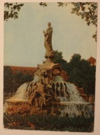 OPOLE - Fontanna z posągiem "Macierzyństwo", 1960 rok