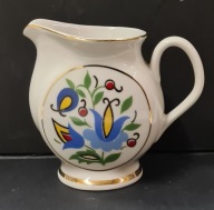 wzór kaszubski PRL mlecznik dzbanuszek porcelanowy lubiana