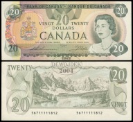 BNA - KANADA 20 Dolarów Dollars 1979 nr 567 11111 812 # P93c # VF