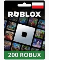 ROBUX ROBLOX 200RS | KOD PL PODARUNKOWY - VOUCHER - KUPON PL