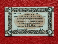 Siersza - Fabryka Cementu GÓRKA - 20 fenigów 1920 - Trzebinia , p. Chrzanów