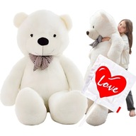 DUŻY MIŚ PLUSZOWY 130 CM OGROMNY PREZENT MASKOTKA NA WALENTYNKI URODZINY