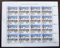 1996 Arkusz Fi 3433 ** – Cztery wieki stoł. Warszawy