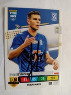 Karta panini autograf Lech Poznań Fifa 365 Filip Szymaczak
