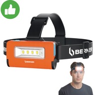 LATARKA CZOŁOWA BERNER LED 2W1 MAGNES IP65 USB-C MOCNA ROBOCZA niemcy