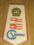 SPOMASZ TORUŃ BYDGOSZCZ proporczyk z PRL