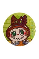 DUŻY MIENIĄCY SIĘ PIN przypinka Labubu do plecaka torby wpinka badge pinsy