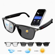 Okulary Inteligentne AI 160 języków Tłumaczenie Bluetooth Audio Smart chat