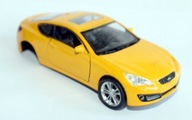 Hyundai Genesis Coupe 2009 1:34 WELLY żółty