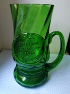 KWK Jowisz Czeladż Będzin puchar szkło 1989r PRL piwo spotkanie