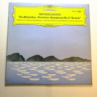 Mendelssohn The Hebrides Symphony nr.3 Karajan Deutsche Grammophon