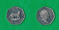 Wyspy Falkandy - 50 pence - 2021r