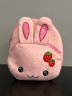 Plecak przedszkolny wielokomorowy, pluszowy, prezent dla dziecka