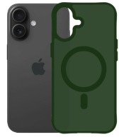 Zielone etui do iPhone 16 KOMPATYBILNE Z ŁADOWANIEM INDUKCYJNYM