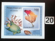 Ryby , Guine-Bissau , MNH cięty