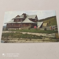 POCZTÓWKA GÓRY BESKID ŚLĄSKI SCHRONISKO PTTK NA RÓWNICY